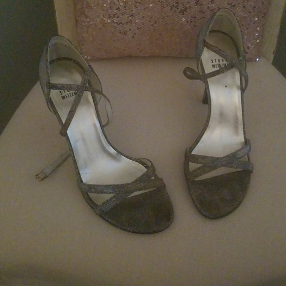 Stuart Weitzman heels with box - Picture 2 of 4